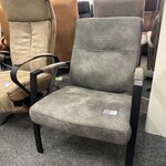 Fauteuil Jurjen, microvezel antraciet